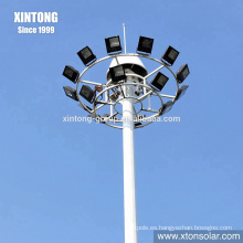 Pole de luz telescópico de polo de luz galvanizado de Xingong Park